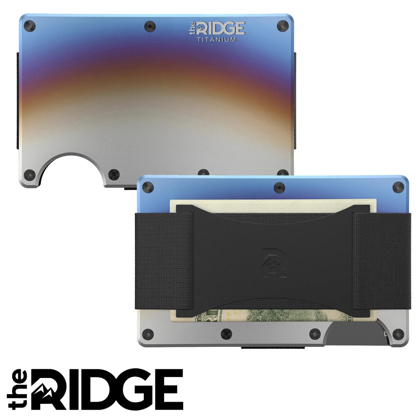 Ridge Slim Card Holder Wallet