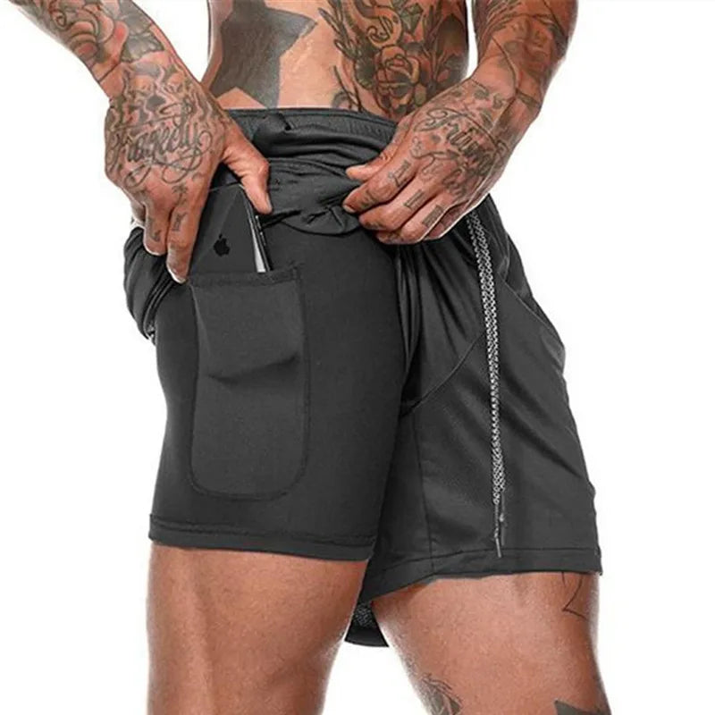 Quick-Dry Men's Running Shorts