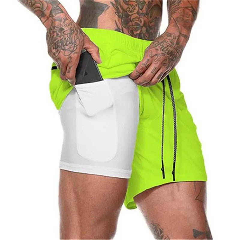 Quick-Dry Men's Running Shorts